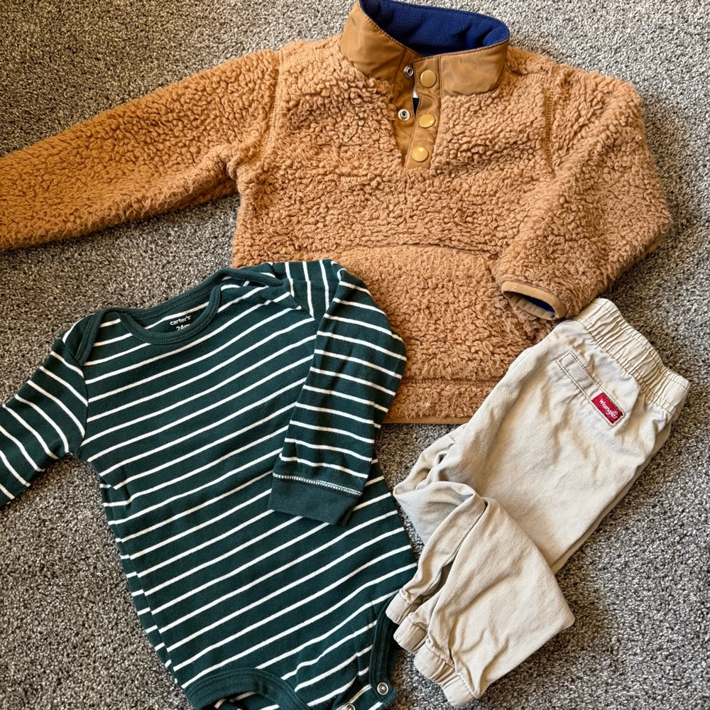 Cute Winter Infant Outfit